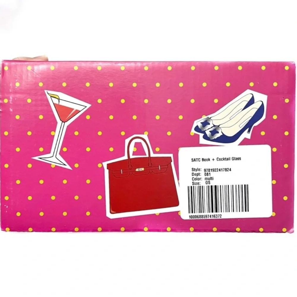 Sex and the City Book and Cocktail Glass Gift Box Set - Picture 10 of 10